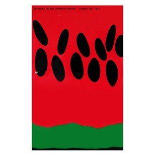 Herman Miller Picnic Poster 1971